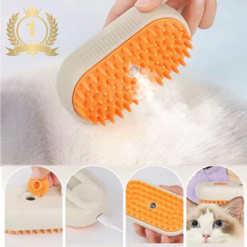 日々のケアを心地よくするペット用ブラシ