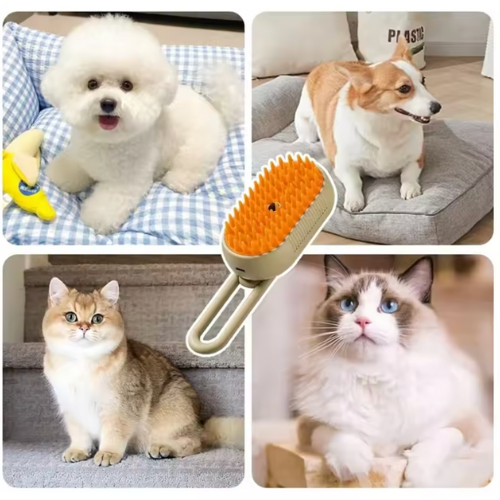 日々のケアを心地よくするペット用ブラシ