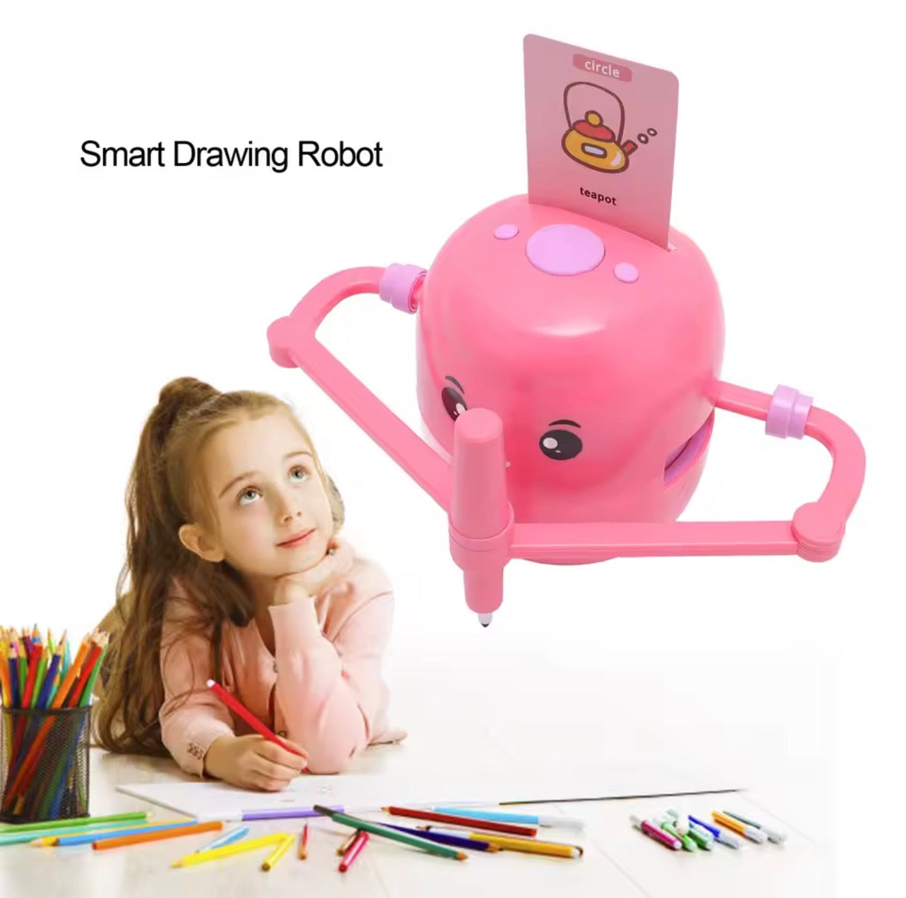 スマート描画ロボット 知育学習おもちゃ 子供向け