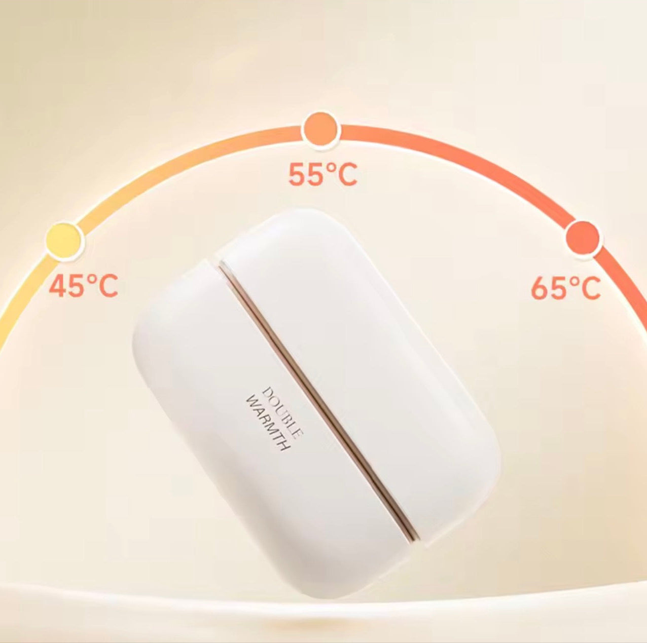 冬の必需品 2 in 1 磁気式ハンドウォーマー